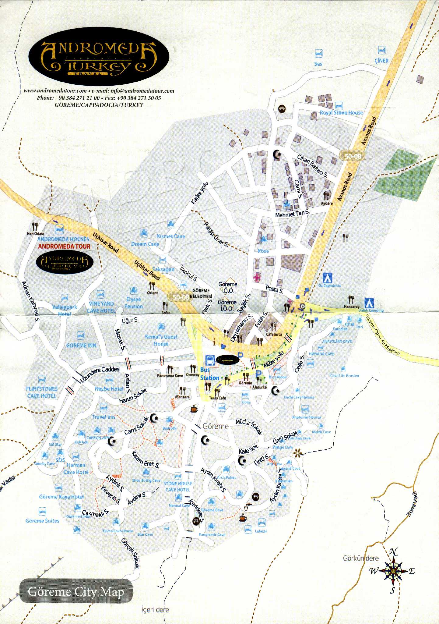 карта Гереме