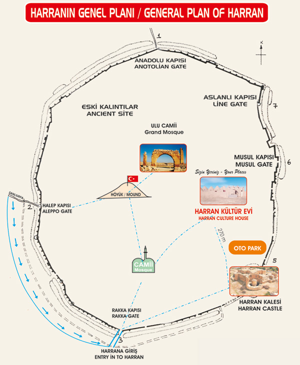Карта Харрана