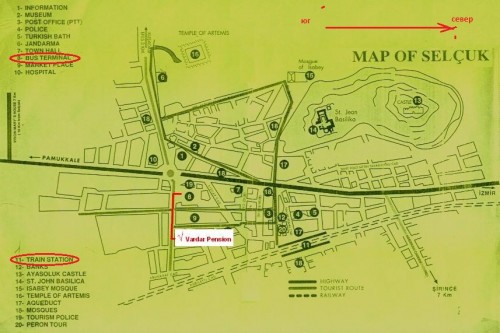 карта Сельчук