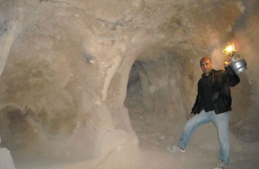 подземный город Мазы Каппадокия Турция
