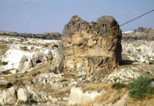 Ортахисар Каппадокия крепость исхак паша