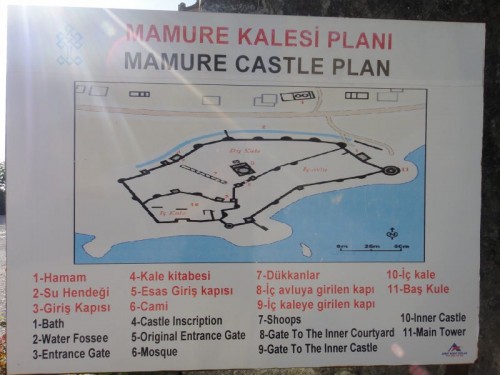 план схема крепости Мамуре