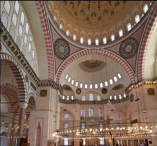 мечеть сулеймание внутри